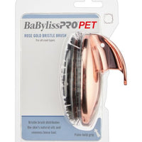 BaBylissPRO PET Rose Gold Bristle Brush Dog