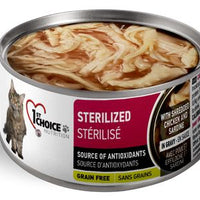 1st Choice Adult Sterilized Shredded Chicken 24/3 oz Cans (8% Case Discount)