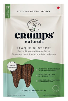 Crumps Plaque Busters With Bacon Dog