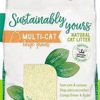 Sustainably Yours Natural Biodegradable MultiCat Large Grains Cat