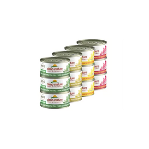 Almo Nature (1062H) Natural Rotational Pack 3 Chicken & Tuna Cat Can 12/70g