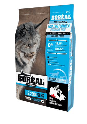 Boreal Grain Free Fish Trio Dry Cat Food