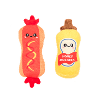 Hug Smart Meow Buddies - Hot Dog & Mustard