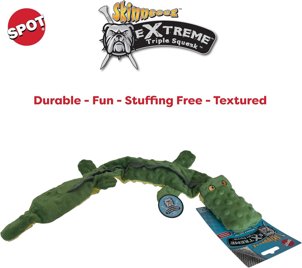 Skinneeez Extreme Squeak Free Dog Toys ETHICAL PET Skinneeez