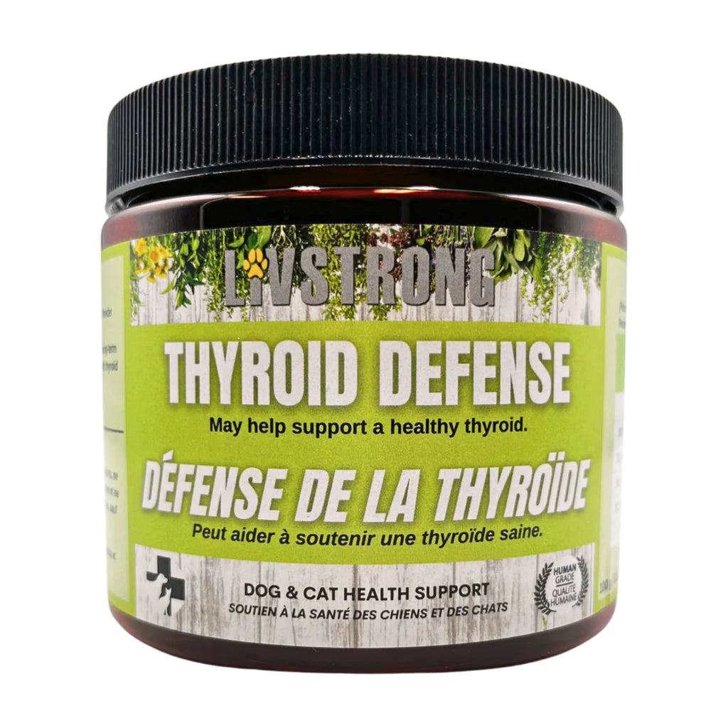 LIVSTRONG Thyroid Defense Dog & Cat Health Support 100g | Natural Pet Foods