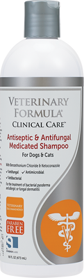 Veterinary Formula - Antiseptic & Antifungal Medicated Shampoo