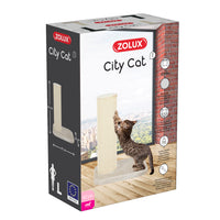 Zolux City Cat 1 Scratching Post - Black- 47 x 39 x 62 cm