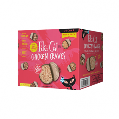 Tiki Cat® Chicken Craves Mega Pack Wet Cat Food 24 x 2.8 oz