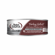 NutriSource® Turkey & Turkey Liver Select Grain Free Wet Cat Food 5.5 oz (NEW) SALE