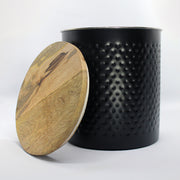 Baxter & Bella™ Premium Treat Jar - Wooden Lid