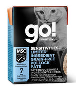 Go! Sensitivities Lid Grain Free Pollock Pate Cat 6.4oz