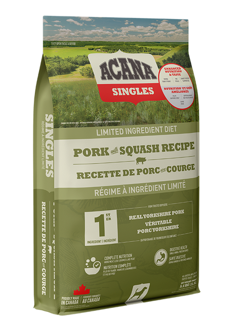 Acana Singles Pork with Squash Recipe Dog Food