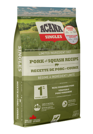 Acana Singles Pork with Squash Recipe Dog Food