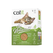 Catit Go Natural! Wood Clumping Cat Litter - 7.5 kg (16.5 lbs) Box SALE