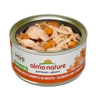 Almo Nature - HQS Natural - Salmon and Carrots in broth - Natural Pet Foods