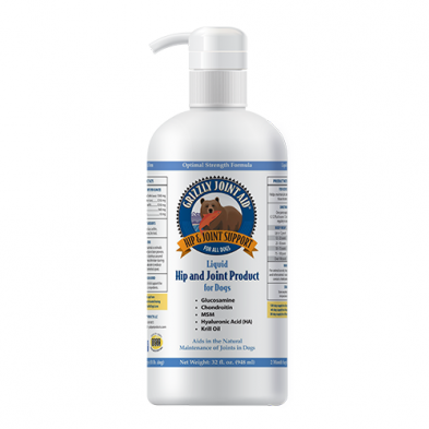 Grizzly Pet Products Liquid Hip & Joint Product for Dogs