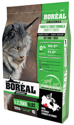 Boreal Original Turkey & Trout Cat Food - Natural Pet Foods