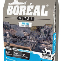 Boreal Vital Grain Free Whitefish Formula for dogs 11.33 kg - Natural Pet Foods