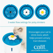 Catit LED Flower Fountain - Natural Pet Foods