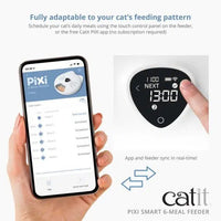 Catit PIXI Smart 6-meal Feeder - Natural Pet Foods