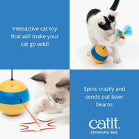 Catit Play Spinning Bee - Natural Pet Foods