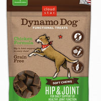 Cloud Star Dynamo Dog - Soft Chews - Hip & Joint - Chicken 14oz - Natural Pet Foods