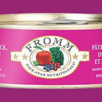 Fromm Chicken, Duck & Salmon Pate Cat Cans 5.5 oz - Natural Pet Foods