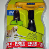 FURminator short hair - Large - BONUS PACK with nail trimmer - SALE - Natural Pet Foods