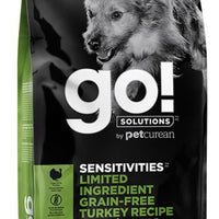 Go Sensitivities Lid Grain Free Turkey Dry Dog Foods - Natural Pet Foods