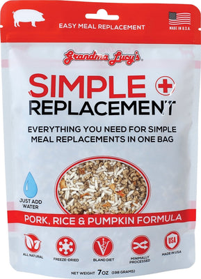 Grandma Lucys - Simple Replacement - Pork, Rice and Pumpkin - Natural Pet Foods