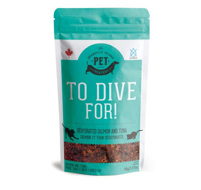 Granville To Dive For Salmon and Tuna Dehydrated Treats Dog 90 gr - Natural Pet Foods