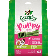 Greenies Dental Treats Puppy 43 pk - Natural Pet Foods