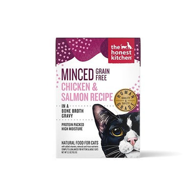 Honest Kitchen Minced Chicken & Salmon 5.5 oz - Natural Pet Foods