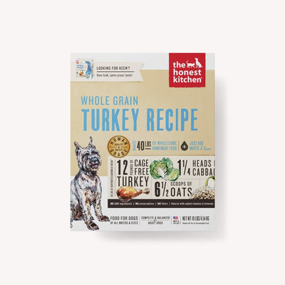Honest Kitchen - Whole Grain Turkey Recipe - (Keen) - Natural Pet Foods