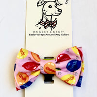 Huxley and Kent - Bow Tie - Party Time Pink - Natural Pet Foods