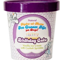 Lazy Dog Birthday Cake Vanilla with Confetti Sprinkles 4.5 oz - Natural Pet Foods