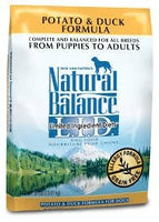 Natural Balance Dry Food - Potato and Duck - Natural Pet Foods