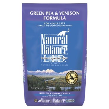 Natural Balance Green Pea & Venison Dry Cat Food - Natural Pet Foods