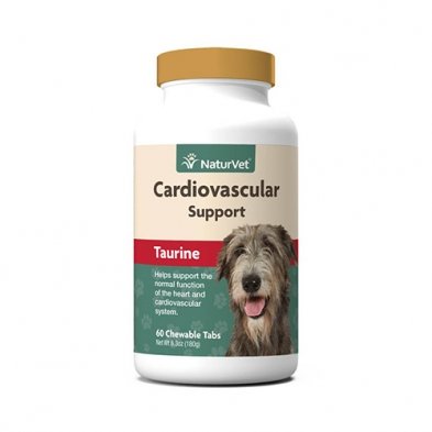 Naturvet® Cardiovascular Support For Dogs 60 Chewable Tabs - Natural Pet Foods