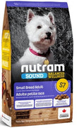 Nutram - Sound Balanced Wellness - Small Breed Adult - Dry Dog Food S7 2 KG - Natural Pet Foods