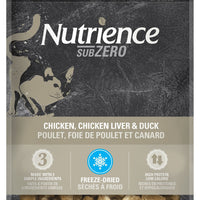Nutrience Chicken, Chicken Liver & Duck Freeze Dried Cat Treats 30 g - Natural Pet Foods