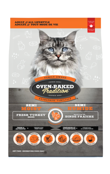 Oven Baked Tradition Adult Semi Moist Turkey Cat SALE