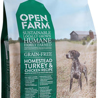 Open Farm - Homestead Turkey & Chicken Recipe - Dry Dog Food - Natural Pet Foods