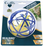 Our Pets Play-N-Squeak Realbird Cat Toy Catnip Scent Electronic Sound & Motion - Natural Pet Foods