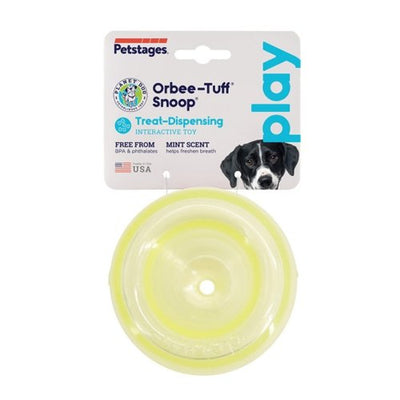 Outward Hound Petstages Orbee-Tuff Lil' Snoop (yellow) - Natural Pet Foods