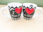 Petrageous "J'aime Mon Chat" mug 24 oz - Natural Pet Foods