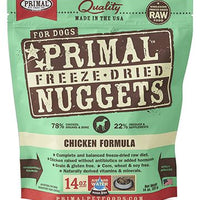 Primal Freeze Dried Chicken Dog - Natural Pet Foods