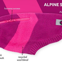 RC Pets Alpine Sweater (Mulberry/Azalea) SALE - Natural Pet Foods