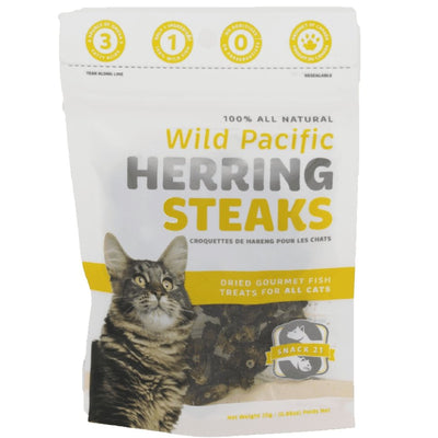 Snack 21 Wild Herring Steaks - Natural Pet Foods
