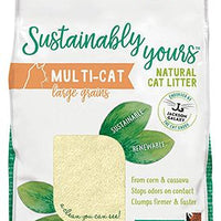 Sustainably Yours Natural Biodegradable MultiCat Large Grains Cat - Natural Pet Foods